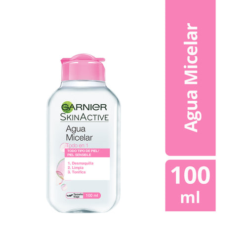 AGUA MICELAR TODO EN 1 GARNIER*100ML
